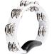 MEINL Percussion �^���o���� Headliner Series ABS�����t���[�� 2Row �X�e�����X�E�X�`�[���W���O�� HTMT1WH�k�}�C�l�� �p�[�J�b�V���� Tambourine�l