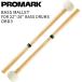 PROMARK большой барабан колотушка Optima Series OBD3 For 22"-26" bass drums( Pro Mark Marching Bass Mallet ударный инструмент ударные инструменты )*