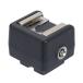 e loading hot shoe adaptor camera. hot shoe - synchronizer contact (PC type ) only E-6783