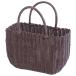 . рисовое поле магазин виниловый корзина сумка P.P Brown сумка 9680