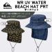 QUIKSILVER( Quick Silver )WR UV WATER BEACH HAT PRT мужской 2026 весна лето модель Surf шляпа водоотталкивающая отделка UPF50+ QSA261711