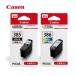 CANON Canon оригинальный чернила чернильный картридж BC-385XL BC-386XL большая вместимость черный цвет комплект BC385XL BC386XL PIXUS TS6630 PIXUS TS6730 BC385 BC386