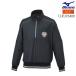  Mizuno MIZUNO little sinia судья участник для половина ZIP жакет средний . бейсбол бейсбол полосный .12JE2V5409 JLS нашивка имеется 22ss(2203)