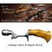  Megabass PAGANI TRAD SILVER&amp;MAPLE(Reel Seat)