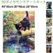 40�~50cm 5D �_�C�������h�A�[�g �L�b�g �t�� �h�J�L�b�g ���S�� �Z�b�g �C�k �� �L �l�R ���킢�� 30�~40cm 20�~30cm �ۃr