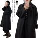  длинное пальто тренчкот Пальто Честерфилд женский зима внешний body type покрытие надеты .. зима осень толстый шерстяное пальто длинный длина популярный чёрный простой 