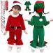 Santa Claus костюм Kids девочка солнечный ta костюм 3 позиций комплект солнечный ta шапочка длинный рукав tops flare pants солнечный ta tops солнечный ta брюки солнечный ta шляпа 