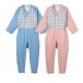 (enzeru) prime combination 2 ( full open type ) 5804-A size LL coveralls clothes nursing seniours circle wash OK dryer OK ANGEL