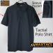 MAXTACS US. Tacty karuPolo рубашка [ черный ] America милитари Police система безопасности dry ткань олень. . скорость . карман рукав чёрный мужской es and graph 