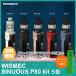 電子タバコ VAPE ベイプ スターターキット 本体 Wismec SINUOUS P80 kit ウィスメック シニュアス P80 キット SONY VTC6 セル バッテリー1本付