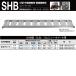 0.5t 2 шт. комплект действительный ширина 1800 общая длина 1811 SHB-180-25-0.5 ушко вид Alinco Showa Bridge алюминиевый мостик лестница лестница культиватор культиватор [ необходимо наличие проверка ]