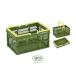  корзина корзина контейнер складной compact ширина 45 глубина 31.5 высота 25.5 корзина ручка имеется место хранения ящик для инструментов зеленый M5-MGKPJ00867GN