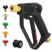 ankon Short gun Karcher соответствует Karcher Short gun латунь высокого давления мойка Short gun Karcher форсунка мойка высокого давления gun форсунка мойка машин шоу 