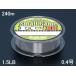 サンライン(SUNLINE) フロロカーボンライン ソルティメイト スモールゲームFCII 240m単 1.5LB 0.4号