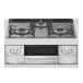  Rinnai встроенный плитка LISSE (lise)RHS31W42J4RSTW-13A( город газ )gala Stop satin silver 60cm модель 