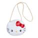  Hello Kitty лицо форма мех сумка белый 