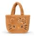  Hello Kitty мех ручная сумка сумка Brown 
