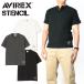 AVIREX �A�r���b�N�X T�V���c �w�����[�l�b�N �~�j���b�t�� ����T�V���c STENCIL �v�����g �~���^���[ �����Y 783-6134010