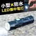 懐中電灯 LEDライト USB充電式 防水 小型 ワークライト ハンディライト 携帯用 作業用