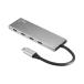 USB TypeC 4 порт ступица USB Type-C×4 PD100W соответствует 10Gbps соответствует высокая скорость . отправка aluminium .. кабель в одном корпусе тонкий Windows Mac iPad Chromebook USB-10TCP38SV