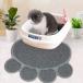  кошка песок накладка домашнее животное кошка коврик товар кошка туалет коврик скол .. предотвращение предотвращение скольжения коврик дезодорирующий антибактериальный кошка песок кошка сопутствующие товары удаление песка коврик кошка песок catcher песок сбрасывание загрязнения предотвращение 