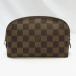 [ Louis Vuitton ] LOUISVUITTON Damier небольшая сумочка cosme tik косметичка * N47516[ б/у ]
