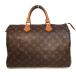  Louis Vuitton сумка "Boston bag" M41524 монограмма speedy 35 светло-коричневый тон б/у комплектация :AB солнечный ya ломбард 