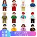 [ сменный товар ] Lego сменный Lego блок LEGO блок блок игрушка Mini fig. ... люди 12 body комплект B интеллектуальное развитие блок игрушка кукла фигурка . pre ...