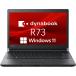 m[gp\R   Dynabook R73 7Corei3 8GB SSD256GB Win11 Microsoftoffice2021  USB3.0  HDMI    13.3^  }`