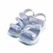  moon Star MOONSTAR NI-MO ni-mo SANDAL колено mo сандалии ( лиловый )