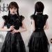  Gothic and Lolita тьма способ One-piece Halloween костюмы . невеста длинный длина платье ... готический Лолита одежда mi утечка длина чёрный платье Event . женщина .. костюм 