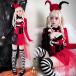  Halloween костюм piero костюмированная игра выставить женский маскарадный костюм Crown One-piece цирк женщина взрослый Halloween костюм симпатичный Лолита красный party 