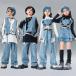  Denim Корея Kids танцевальный костюм выставить stage костюм tops бабочка лучший юбка брюки берет ребенок одежда hip-hop женщина 