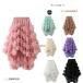 tia-do? юбка chu-ru юбка рыба tail? юбка flair длинный длина юбка костюмная одежда A линия юбка этнический 7 цвет длинный длина /mi