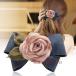  lady's child combined use hair accessory barrette hair clip hair ornament hair arrange flower stylish wedding go in . type graduation ceremony presentation formal hair022