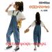  Корея ребенок одежда девочка комбинезон комбинезон Bottoms Denim длинный входить . тип посещение школы Kids casual весна осень комбинезон девочка "Семь, пять, три" . серия .. тип Kids Корея 