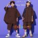  Kids танцевальный костюм hip-hop мода выставить танцевальный костюм мужчина девушки рубашка с коротким рукавом шорты рубашка work shirt K-POP Корея чай цвет девочка Dan 