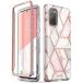 i-BLASON Galaxy S20 кейс SC-51A SCG01 женщина предназначенный модный 2 -слойный. структура ударопрочный красивый симпатичный мрамор 