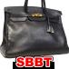  Hermes Birkin 40 чёрный arutennG металлические принадлежности 0W печать черный Gold металлические принадлежности Black HERMES подлинный товар sbbt