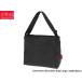  Manhattan Poe te-ji clear view сумка на плечо Large черный BLACK чёрный Clearview Shoulder Bag Large 420D Nylon A4 размер сумка "почтальонка" 