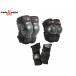  Triple eito протектор Junior 3 позиций комплект triple eight T8 Jr SAVER PROTECTIVE 3-PACK BLACK скейтборд колено накладка список защита колени локти запястье Kids 