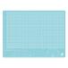 mi воск каркас разрезной коврик STN-A2-BU голубой 