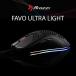Arozzige-ming мышь Favo Black легкий мышь соты дизайн 7 кнопка RGB свет AZ-FAVO-BK страна 