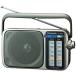 Panasonic FM/AM 2 частота радио серебряный RF-2400A-S
