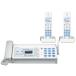SHARP цифровой беспроводной FAX беспроводная телефонная трубка 2 шт. имеется UX-D82CW