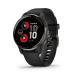 GARMIN( Garmin ) Venu 2 Plus Black/Slate AMOLED дисплей установка смарт-часы Япония стандартный товар маленький 