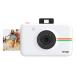  data . preservation is possible Polaroid Snap digital instant camera ( white ) printer built-in ZINK photo paper correspondence (White)