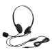  Elecom headset Mike 4 высшее обе уголок over head 1.8m HS-HP22TBK
