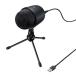  Sanwa Supply запись USB микрофонная стойка имеется одиночный один направленность Skype соответствует игра реальный ./ анимация сотрудничество MM-MCU04BK