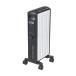 te long gi(DeLonghi) multi dynamic heater Zero manner heating pure white + mat black 6~8 tatami for MDHU09-BK